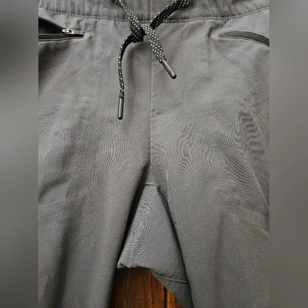 THE NORTH FACE Mens joggers S gray fleece lined sweatpants GUC athleisure